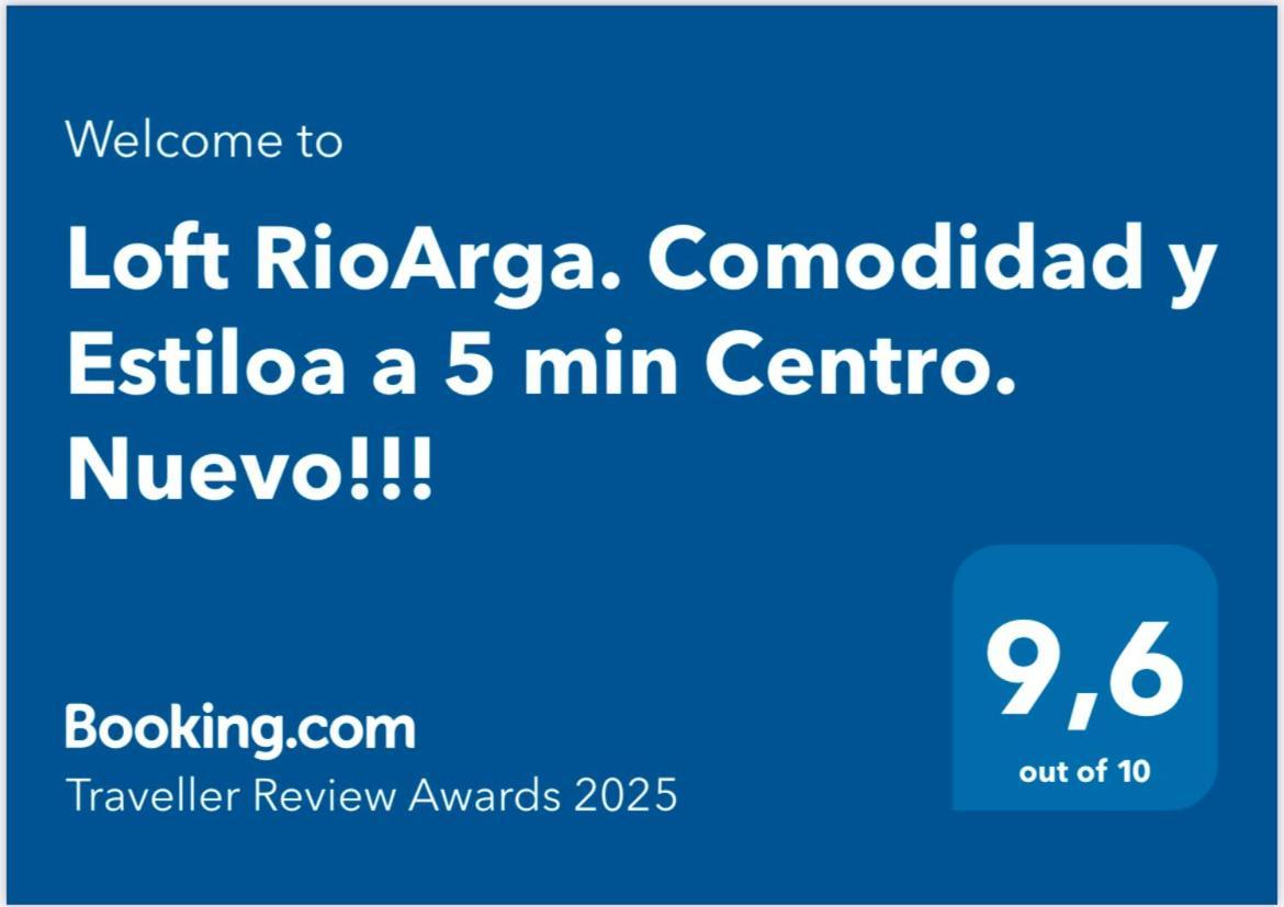 Loft Rioarga. Comodidad Y Estiloa A 5 Min Centro. Nuevo!!! Pamplona Ngoại thất bức ảnh